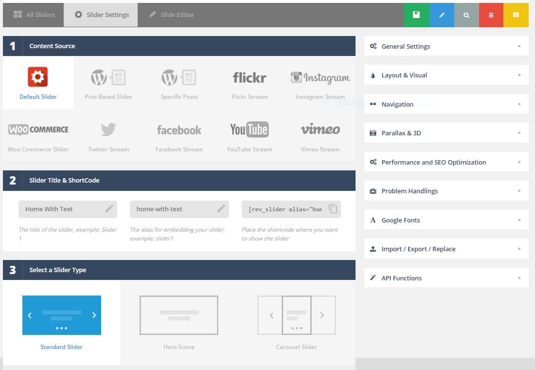 Slider Revolution para WordPress | Slides para wordpress y tu web